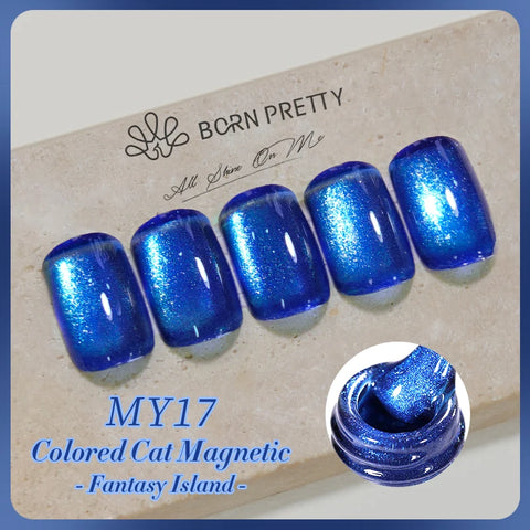 BORN PRETTY Fantasy Colored Cat Magnetic Gel Nail Polish 10ml