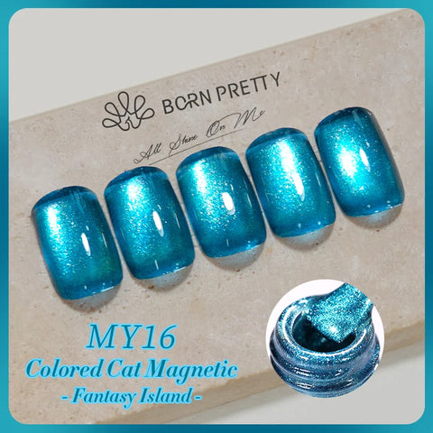 BORN PRETTY Fantasy Colored Cat Magnetic Gel Nail Polish 10ml