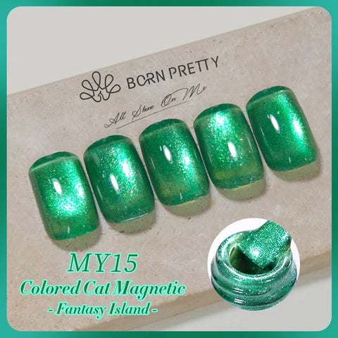 BORN PRETTY Fantasy Colored Cat Magnetic Gel Nail Polish 10ml