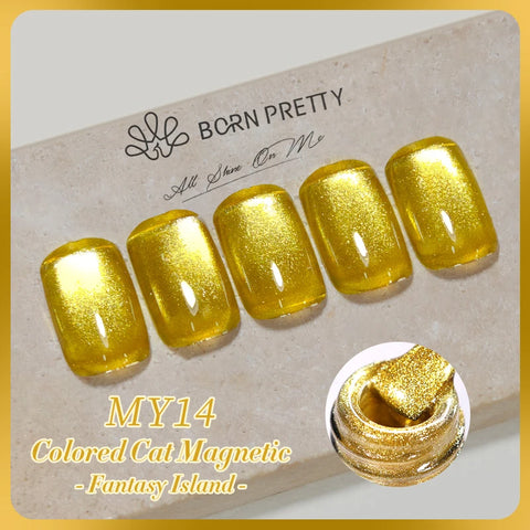 BORN PRETTY Fantasy Colored Cat Magnetic Gel Nail Polish 10ml