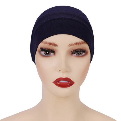 Soft Cotton Under Scarf Cap for Women - Ready-to-Wear Hijab Bonnet