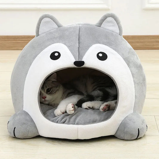 Very Soft Cat Bed - Cozy Pet Basket for Cats and Small Dogs
