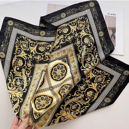 Luxury Silk Feeling Scarf for Women