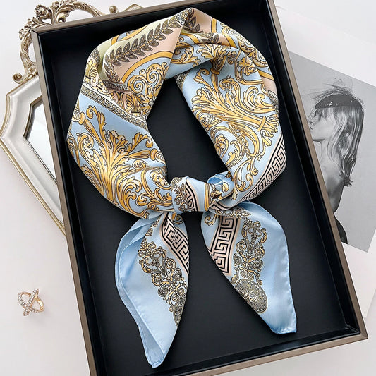 Luxury Silk Feeling Scarf for Women