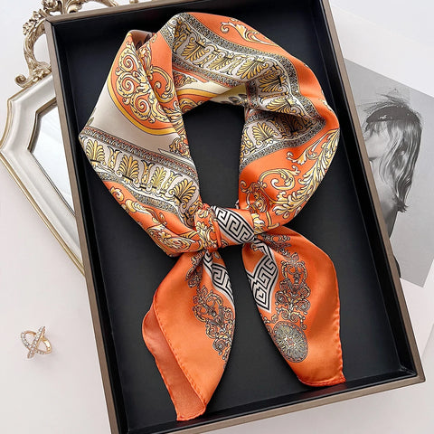 Luxury Silk Feeling Scarf for Women
