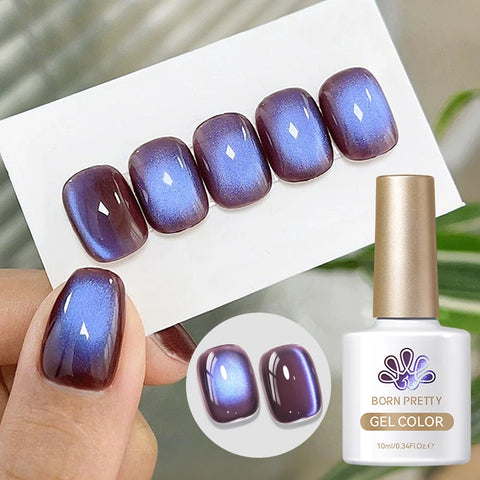 BORN PRETTY 10ml Mint Chocolate Cat Magnetic Gel Nail Polish