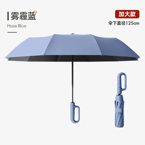 Extra Large Reinforced Umbrella - Wind and Rain Resistant, UV Blocking, Fully Automatic Parasol