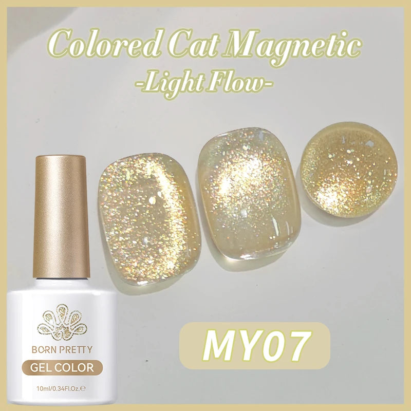 BORN PRETTY Fantasy Colored Cat Magnetic Gel Nail Polish 10ml