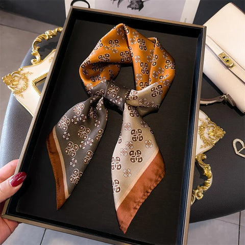 Luxury Silk Feeling Scarf for Women