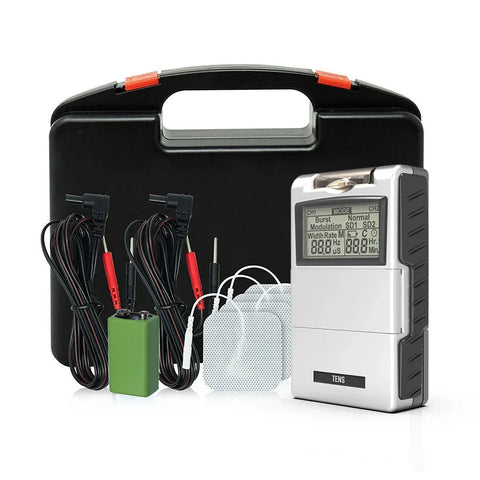 EMS TENS Unit Machine - Electric Muscle Therapy Stimulator for Pain Relief