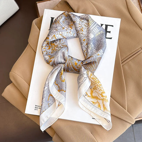 Luxury Silk Feeling Scarf for Women