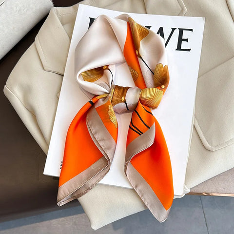 Luxury Silk Feeling Scarf for Women