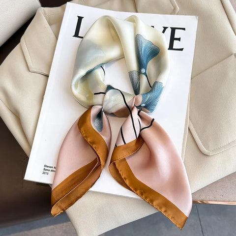 Luxury Silk Feeling Scarf for Women