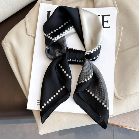 Luxury Silk Feeling Scarf for Women