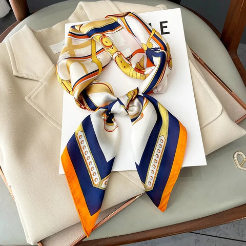 Luxury Silk Feeling Scarf for Women