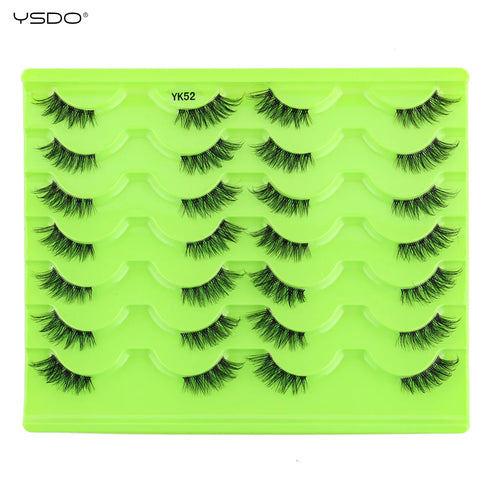 Natural Mink Half Eye Lashes - 5/10/14/20 Pairs