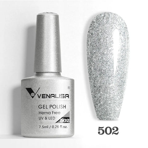 Venalisa HEMA GRATIS Nagelgellak Glitter - French Nail Jelly Pink Nude Collectie