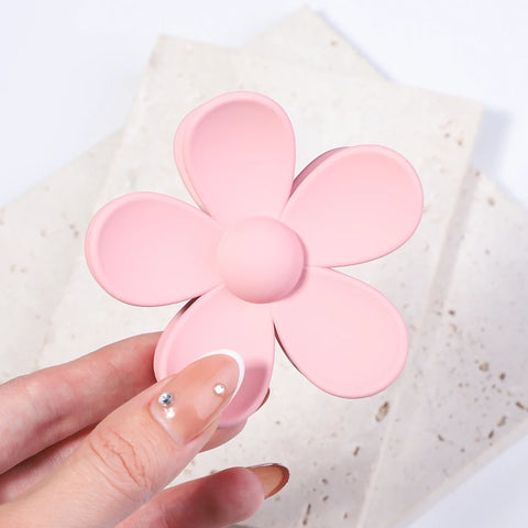 2025 Korea Flower Shape Hair Claw Clip for Women and Girls – Stylish Barrette Crab Hair Clips