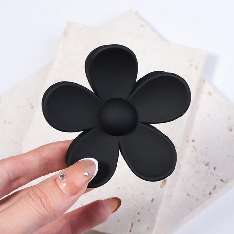 2025 Korea Flower Shape Hair Claw Clip for Women and Girls – Stylish Barrette Crab Hair Clips