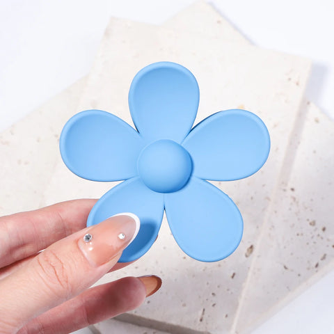2025 Korea Flower Shape Hair Claw Clip for Women and Girls – Stylish Barrette Crab Hair Clips