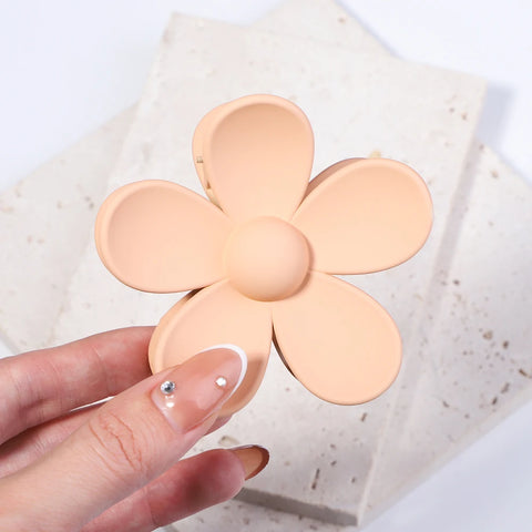 2025 Korea Flower Shape Hair Claw Clip for Women and Girls – Stylish Barrette Crab Hair Clips