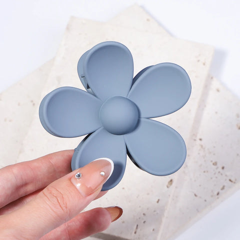 2025 Korea Flower Shape Hair Claw Clip for Women and Girls – Stylish Barrette Crab Hair Clips