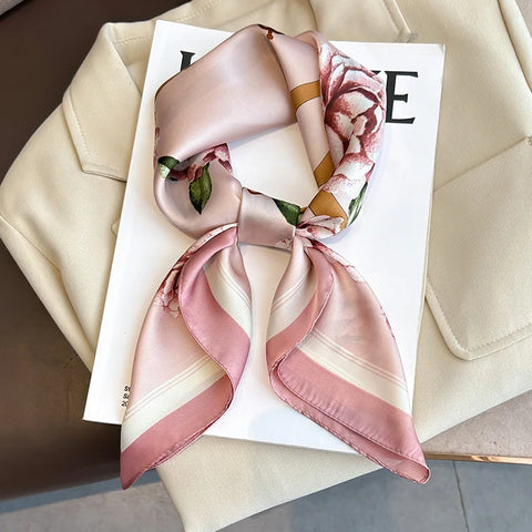 Luxury Silk Feeling Scarf for Women