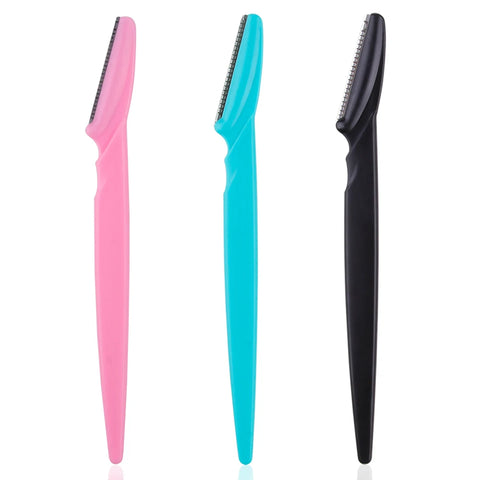 Portable Eyebrow Trimmer - 3/4/10Pcs Safety Blade Shaver for Women
