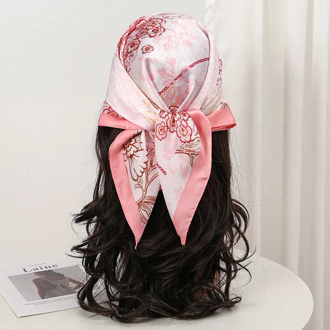 Luxury Silk Feeling Scarf for Women