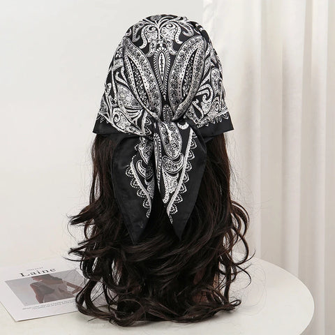Luxury Silk Hijab Hair Bands 2023