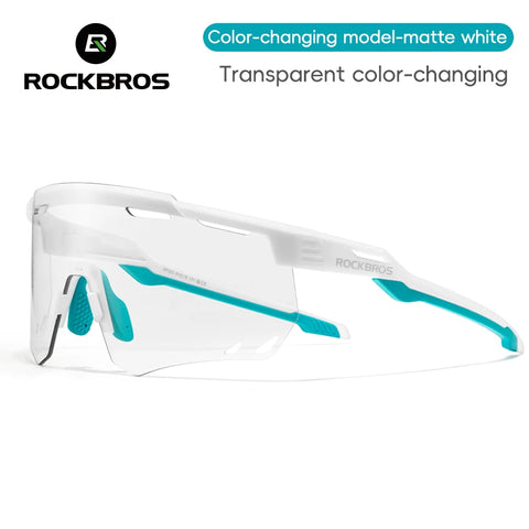 ROCKBROS Fietsbril - Veelzijdige UV400 gepolariseerde sportbril voor MTB, racefietsen, autorijden en golfen