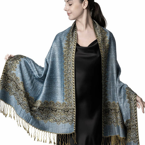 Luxury Autumn Cashmere Pashmina Shawl