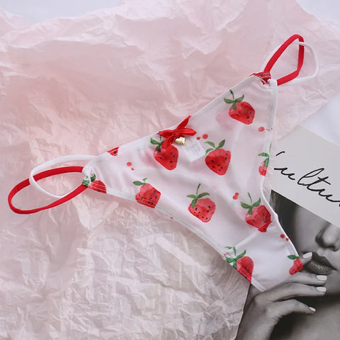 Cute G-String Thongs for Girls Aged 12-16 | Soft Silk Bikini Panties
