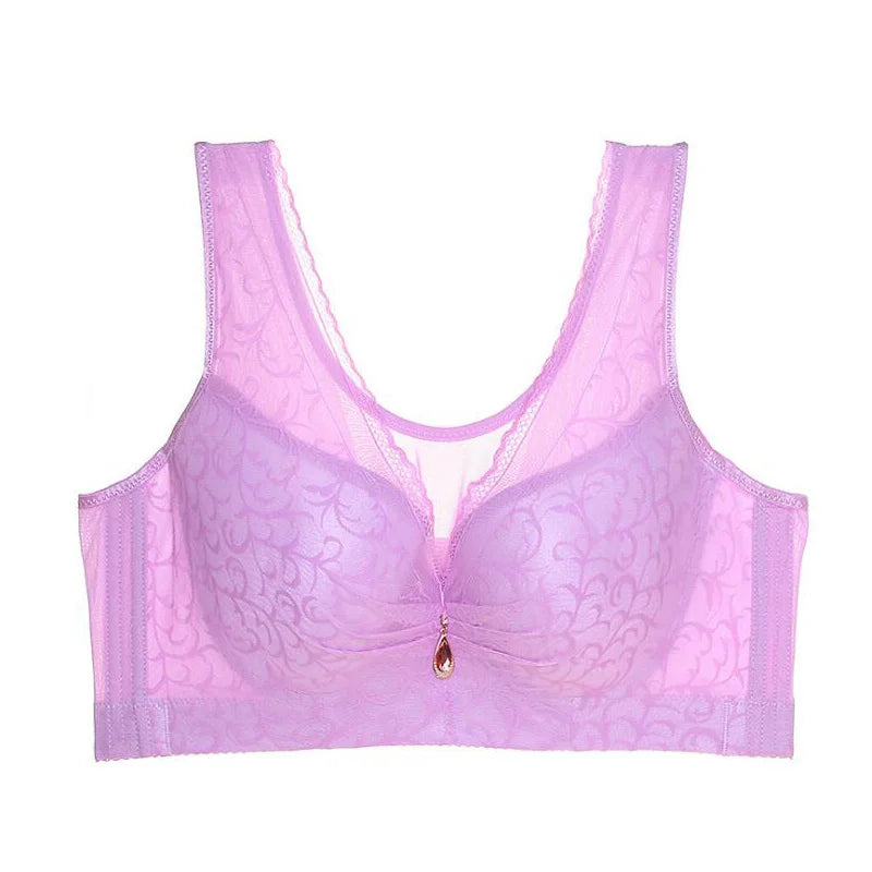 FallSweet Push Up Bras for Women Full Cup Vest Bra