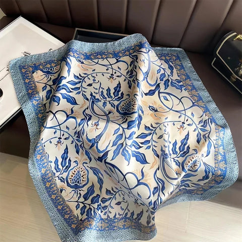 Luxury Silk Feeling Scarf for Women