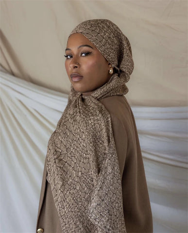Leopard Print Bohemian Ramadan Hijab