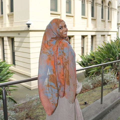Leopard Print Bohemian Ramadan Hijab