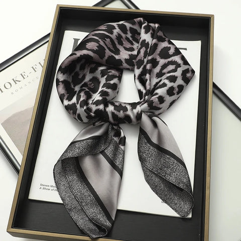 Luxury 2023 Silk Square Scarf for Women
