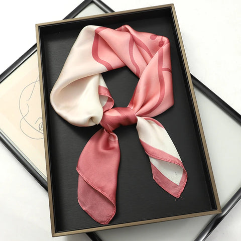Luxury Silk Feeling Scarf for Women