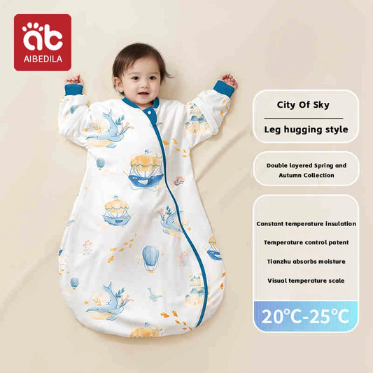 AIBEDILA Baby Sleeping Bag Cartoon Pajamas