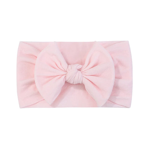 1 stuk pasgeboren babyhoofdband voor meisjes - zachte nylon tulbandstrikken haaraccessoires