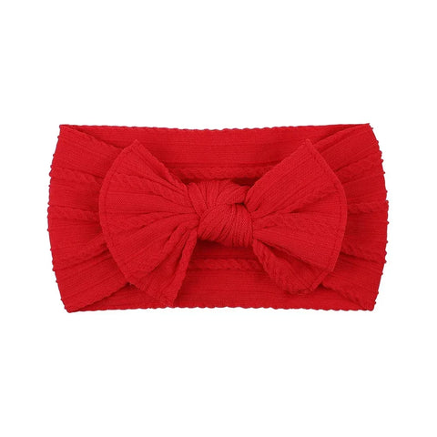 1 stuk pasgeboren babyhoofdband voor meisjes - zachte nylon tulbandstrikken haaraccessoires