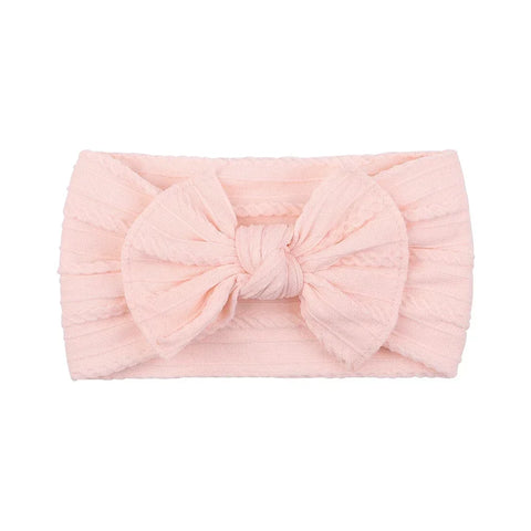 1 stuk pasgeboren babyhoofdband voor meisjes - zachte nylon tulbandstrikken haaraccessoires