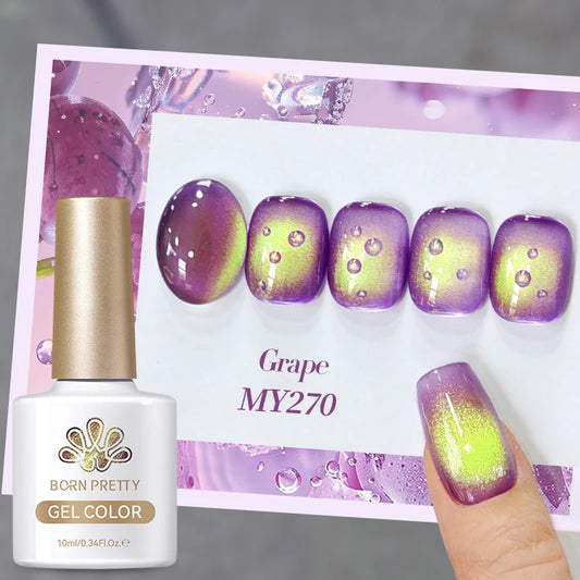 BORN PRETTY 10ml Mint Chocolate Cat Magnetic Gel Nail Polish