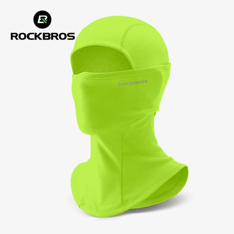ROCKBROS Winterfietsmasker - Fleece thermisch winddicht gezichtsmasker voor skiën en buitensporten