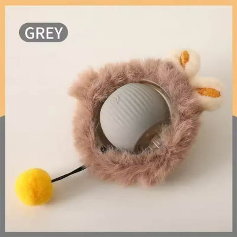 Interactief kattenbal-speelgoed - Automatisch rollend met staart