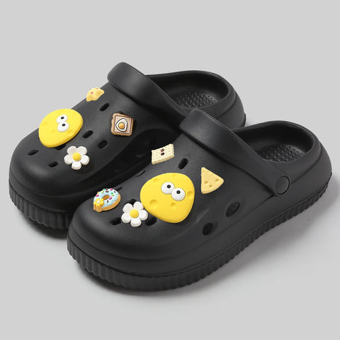 QYCKABY Minimalistische klompen sandalen voor mannen en vrouwen