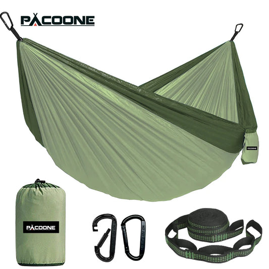 Portable Outdoor Camping Hammock - Single & Double Options for Travel and Relaxation