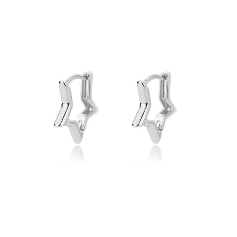 Zircon Starfish Stud Earrings for Women - Gold Stainless Steel Statement Jewelry Gift