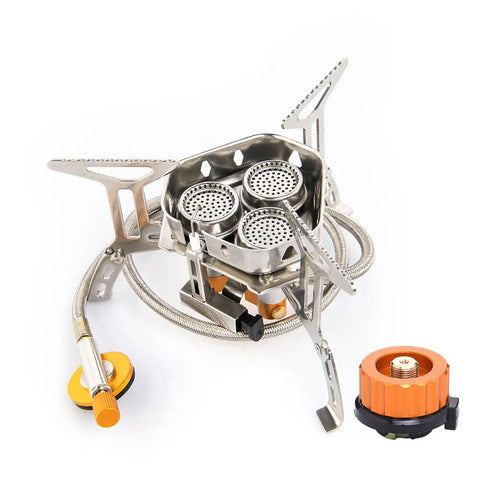 Widesea Camping Gas Stove - Big Power Portable Burner for Outdoor Adventures